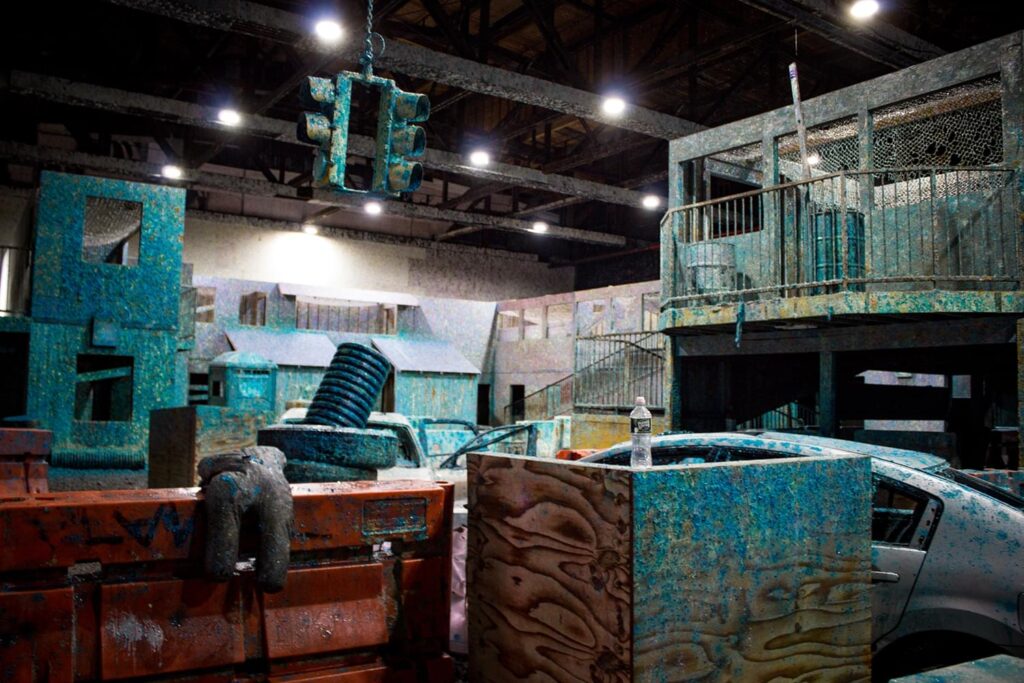 Indoor Paintball Area 53