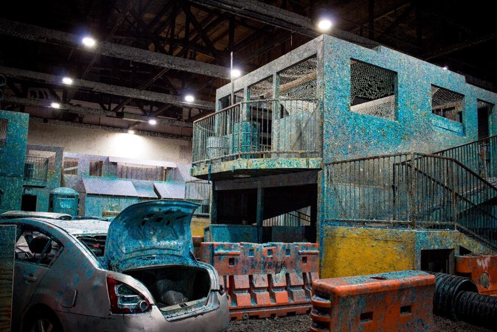 Indoor Paintball Area 53